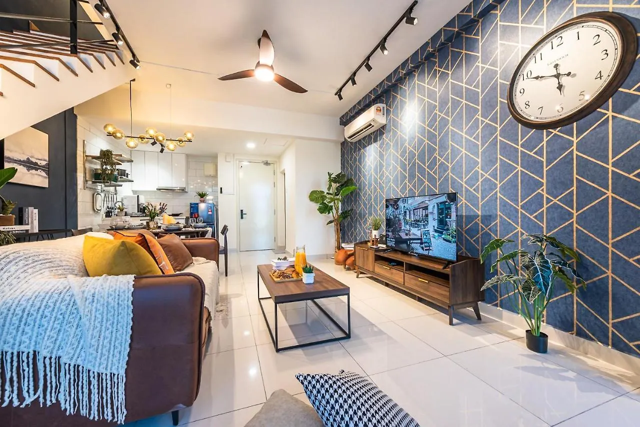 Appartement Urban Duplex V Balcony- 2R2B Up To 7Pax, Montkiara By Verano Kuala Lumpur Maleisië